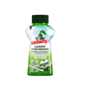 👍[SG Lacol Stock]  Seaways 2IN1 Laundry Stain Remover 340g Upgrade Use Plant Power to Release Descaling Combat Power