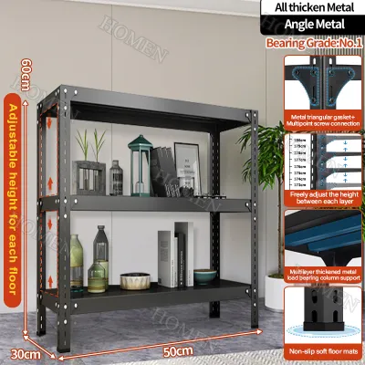 【Oversized 120X40X200cm】Multi-Purpose Storage Shelves with 5/6 Layer Metal&Wood Shelves 600kg Load Bearing Storage Shelving Units Metal Rack Boltless Rack Steel Shelf for Store Display Rack Kitchen Living Room Garage Commercial Industrial Steel StorageRa