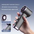 Home DING 8000mAh bladeless handheld mini fan Portable high-speed rechargeable turbo fan with 100 super speeds, Baby won't be afraid of the heat in summer #XFS02. 
