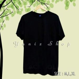 #viral#Kaos polos Lengan pendek//Kaos Polos Black Solid cotton combat s-30//kaos Polos Pria