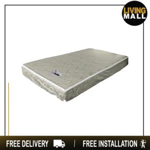 Foam 4 Inch Single Grey High Density Foam Mattress