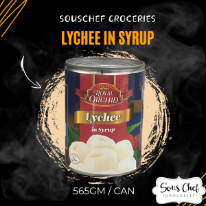 ROYAL MILLER LYCHEE 565GM/TIN HALAL