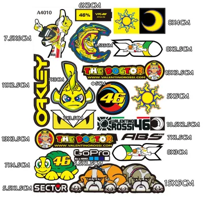 2PCS PVC กันน้ำอุปกรณ์เสริมรถจักรยานยนต์สติกเกอร์ไฟท้ายด้านข้าง Strip Decal รถตกแต่งสำหรับ YAMAHA ฮอนด้า KTM Kawasaki Suzuki