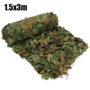 Camo Netting for Hunting Blinds - Premium Camo Net Bulk Roll Party Decorations Camping Ghillie Netting Sunshade Camo