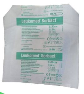 Leukomed sorbact 5x72cm/8x10cm/8x15cm plester luka 1pcs BSN