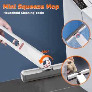 Masterbag - Mini Spons Mop Alat Pel Mini Portable Pembersih Kaca dan Pembersih Dapur Multifunction Mini Sponge Mop