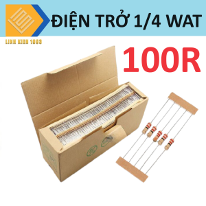 [ 10 CON ] Điện trở 100R 100ohm 1/4 wat hàng chính hãng taiwan