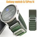 สายนาฬิกาข้อมือไนล่อน สําหรับ Samsung Galaxy Watch 4 Classic 46mm 42mm สาย Galaxy Watch 4 44มม.40มม. ร์ทวอทช์ ของแท้ สายนาฬิกา. 