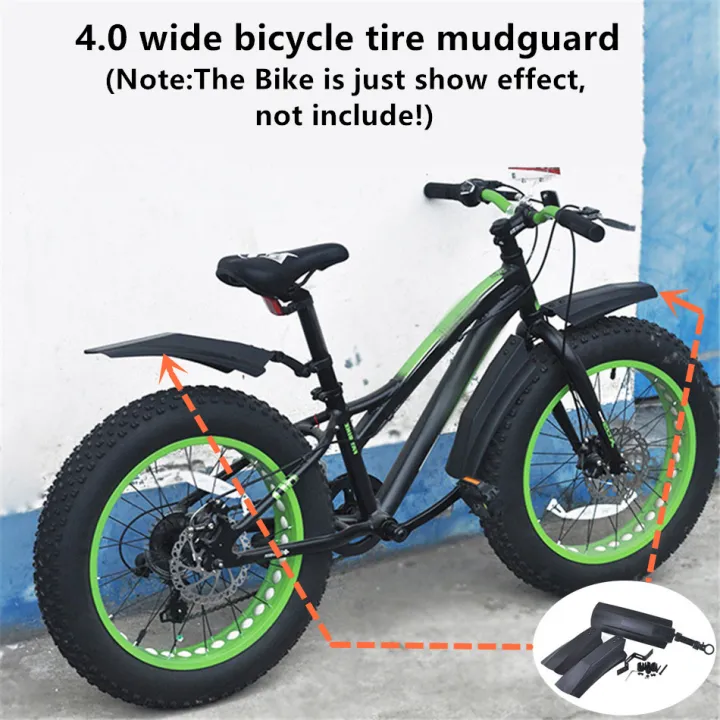 Fat tire bike mud guards on sale