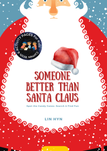 SOMEONE BETTER THAN SANTA CLAUS Spot Candy Canes: Search & Find Fun 6 Activities for Kids / Jesus Book Christian Catholic Children Christmas Gift