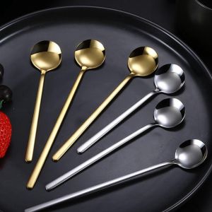 KODUS for Ice Cream Stainless Steel Home Dessert Tool Bar Kitchen Supplies Coffee Spoon Tableware Tea Spoon