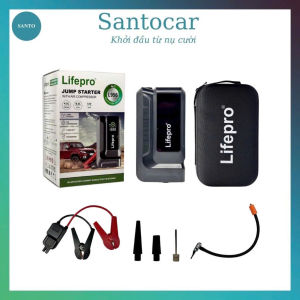 Bộ Kích Nổ Ô Tô Tích Hợp Bơm Lốp Đa Năng 4 in 1 Lifepro L956 – Cứu Hộ Xe Hơi – Chính Hãng Santocar