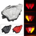 Motorbike For Yamaha MT-07 MT07 2021 2022 2023 E-Mark Rear Tail Light Brake Turn Signals Integrated LED Light. 