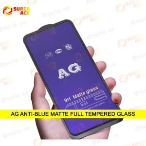 Oppo AG Gaming Matte Anti Blue Light A16 K A17 K A57 A76 A77 A77S A78 A95 A96 Reno 6 6Z 7 Pro 7Z 8 Pro 8Z 8T 5G Full Cover Screen Protector Tempered Glass
