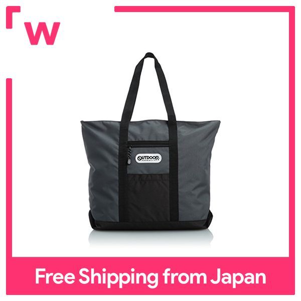 [Outdoor Products] Tote Bag, Rough, Large Capacity, Mother's Bag, Travel,  A4 Storage, Men's, Gray Lazada PH