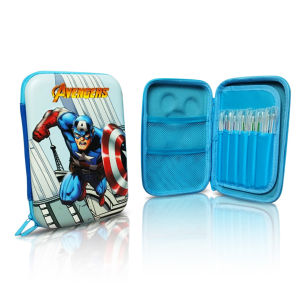 Kotak Pensil Sekolah Tempat Penyimpanan Pencil Case Sekolah Anak Motif Kartun 3D Timbul COD MK912