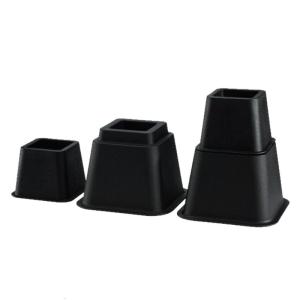 Heavy Duty Plastic Furniture Feet Covers Not Slip Noise Reducing Floor Guards Simple Installation for Hardwood Carpet