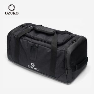 Large Capacity Carry On Men Travel Duffle Bag Waterproof Oxford Luggage Handbags