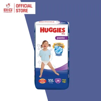 HUGGIES DRY PANTS SJP XXL 32S