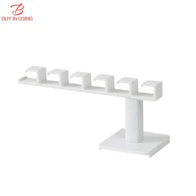 BC No Punching 6 Hooks Hat Holder Wall Mount Baseball Cap Multifunctional Hanger Wardrobe Hat Storage Hooks