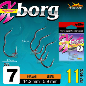 Kail Pancing Firelock X-BORG Automatic Flip Hook Flat Type – Kail Canggih untuk Hasil Maksimal Victory Tackle Online