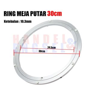 Kolaher Ring Meja Putar Makan Putar Lazy Susan Rotate Tatakan Kaca 20cm..30cm..40cm..50cm