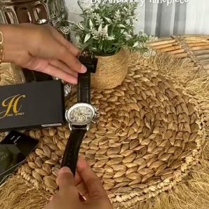 HARGA PROMO JAM TANGAN PRIA MEN WATCH MEWAH MASKULIN ELEGAN EXCLUSIVE JIMS HONEY JHW 07 JHW07 STRAP KULIT CROCO KADO ULTAH ANNIVERSARY WISUDA COWOK PACAR SUAMI PRIA LAKI LAKI