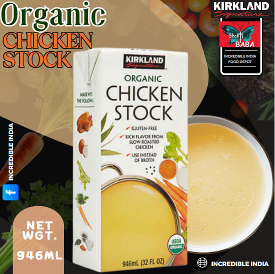 Kirkland Signature Organic Chicken Stock 1 l