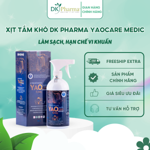 Xịt tắm khô thảo dược DK Pharma Yaocare Medic 500ml - DK Pharma