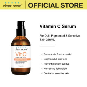 CLEAR NOSE Vitamin C Serum Stabilized Vit C Brightening Serum Revive Dull Skin & Boost Collagen For Radiant Glow
