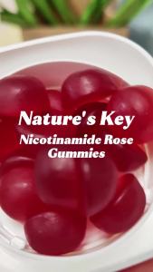 [EXP 2026/11] Natures Key Nicotinamide Gummies Sugar Free Vitamin B3 Niacinamide Supplement for Cell Regeneration NAD+ Levels Anti-Aging Cellular Energy Focus & DNA Repair Longevity 60s