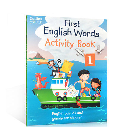 milu Collins First English Words Activity Book 1 Age 3-7 3 To 8 Years ...