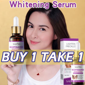 【BUY 1 TAKE 1】Vitamin C Serum Face Whitening Retinol Anti-Wrinkle Moisturizer Acid Serum Remove Freckle Poreless Brighten Niacinamide Essence