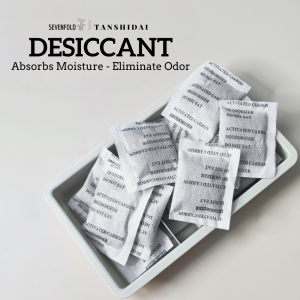 [SEVENFOLD] 10G. 25pcs & 50pcs Desiccant Activated Carbon Charcoal Moisture Control Moisture Remover Eliminate Odors Regulate Moisture Prevent Corrosion Air Purifying Bag Bamboo Charcoal for Home Cabinet Drawer Shoe Box Food Container Photos Jewelries