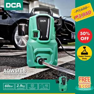 Japan DCA AQW5/6B High-Pressure Washer 1080W | Heavy-Duty Tool for Cleaning Tiles Stone and Brick