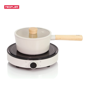 [Hàng chính hãng] Bộ đôi nồi sâu quánh 18cm & bếp từ đơn Fika Neoflam Hàn Quốc. Hàng có sẵn giao ngay