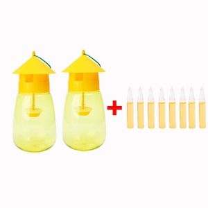 🔥 Fruit Fly Trap Killer Plastic Drosophila Trap Anti Fruit Fly Killer Catcher Garden Orchard Insect Pest Control Fly Bee Catcher