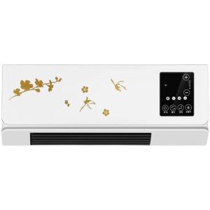 Indoor wall-mounted hot air generator household multi-functional heating and cool breeze portable fan