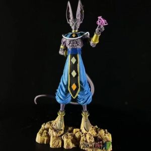 AU Beerus [ Large Size 30CM]  Beerus   God of Destruction   Standing hand-held office figurine model