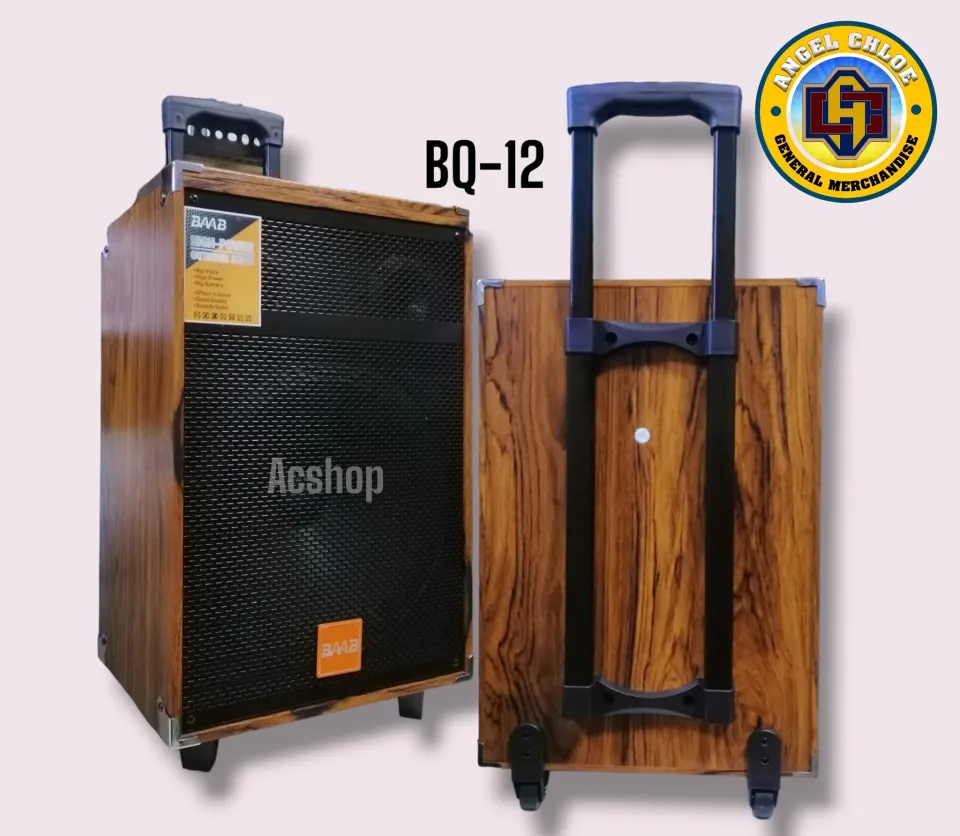 BAAB B-Q12 PORTABLE SOUND SYSTEM LOUD AND CLEAR Lazada Lazada PH