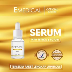 Ecer Emedical Skincare Lengkap - Brightening - Acne - Luminous - Mencerahkan Kulit - Bpom