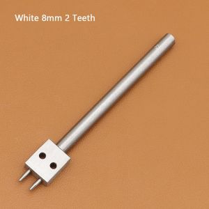 VIVAZ 1Pcs 4/5/6/8mm Dụng cụ đục lỗ da Sách hướng dẫn 2/4/6 Răng Dụng cụ đục lỗ Làm thủ công Bộ khuôn đột tròn
