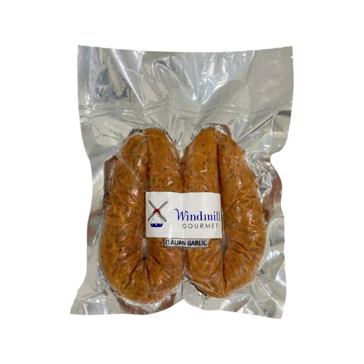 Windmill Gourmet Light Smoked Italian Garlic Sausage (500g) | Lazada PH