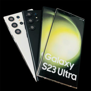 MÔ HÌNH SAMSUNG S23ULTRA MÀU TRẮNG ĐEN TỈ LỆ (1:1) | MÔ HÌNH TRƯNG BÀY TRANG TRÍ ĐẠO CỤ CHỤP ẢNH QUAY PHIM