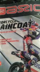 Jas Hujan Axio Karet Hitam AX-662 Original