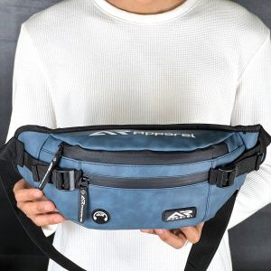 Tas Selempang Pinggang Pria Anti Air Waistbag AR APPAREL Waterproof Slingbag PU Leather Premium