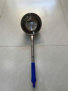 GÁO MÚC NƯỚC LÈO có chia vạch INOX CAO CẤP CÓ CHIA VẠCH SIÊU TIỆN DỤNG 12-14-16-18cm