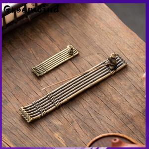 【Greenwind】 Creative Incense Holder Incense Holder Boat Old Men Fishing Japanese Style Incense Stick Aromatherapy Ornament Home Decor