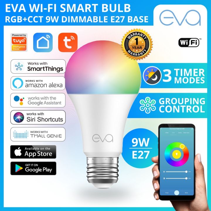 hot-ghghhg-137-eva-wi-fi-smart-bulb-9w-rgb-cct-e27-dimmable-works