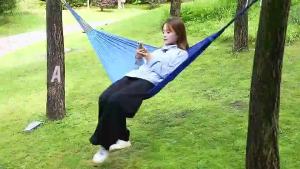 camping outdoor hammock Travel Hammock Duyan Hammock Hiking Outdoor Foldable Hammock duyan Conveni